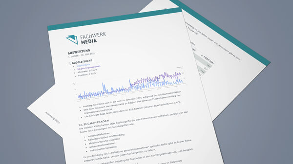 SEO-Bericht von Fachwerk-Media