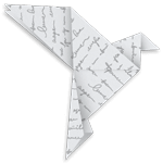 Origami-Vogel