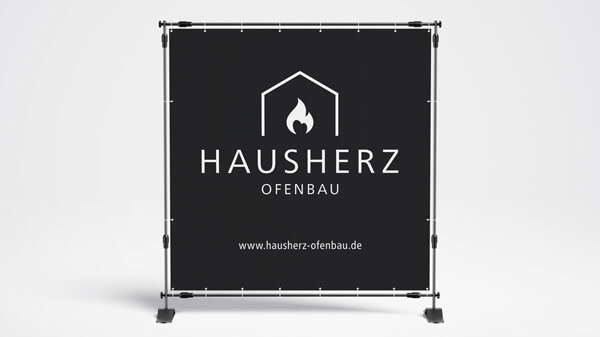 Baustellenbanner