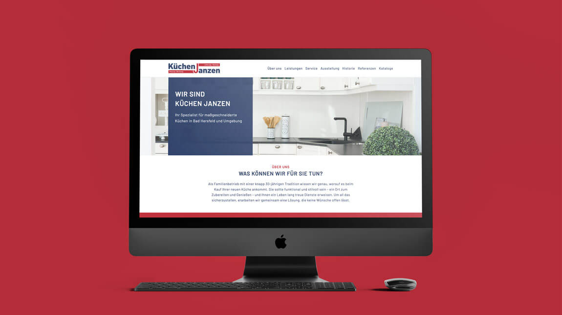 Küchen Janzen-Website