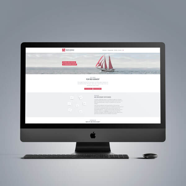 Red Canvas-Website