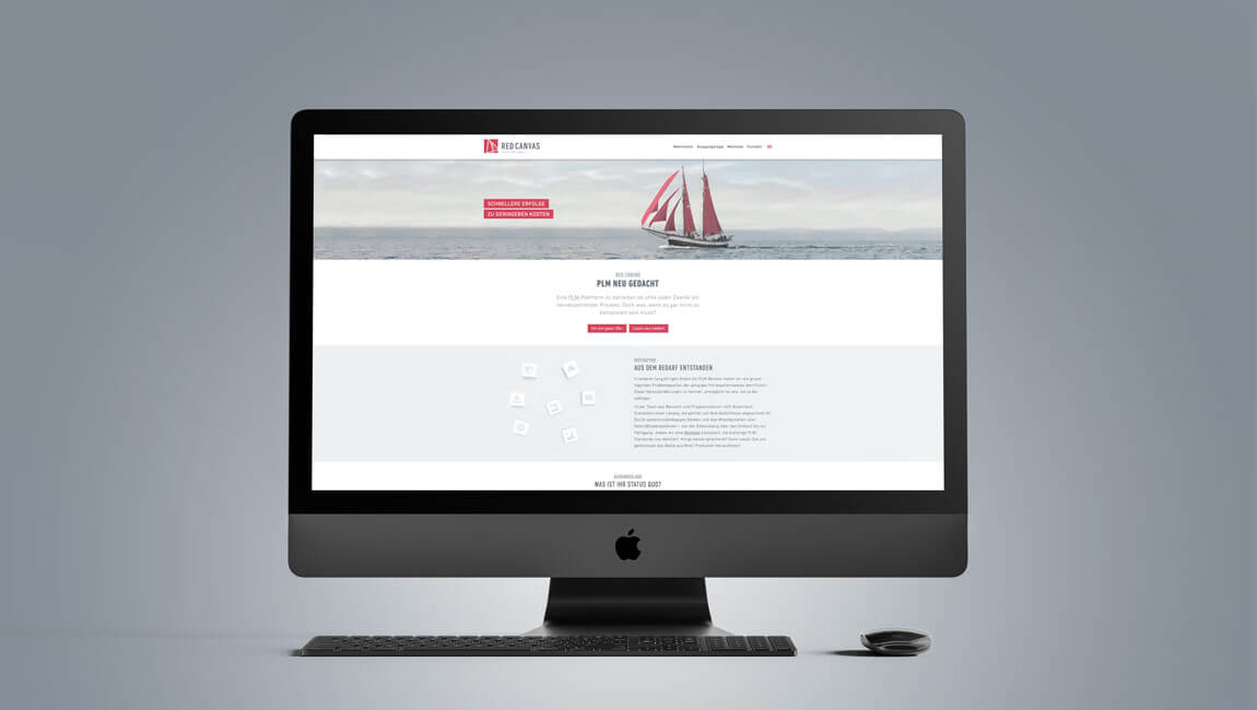 Red Canvas-Website