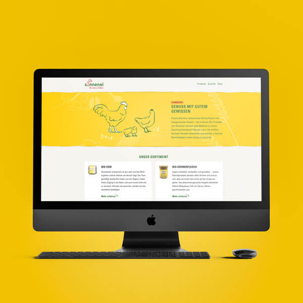 Sonnenei-Website