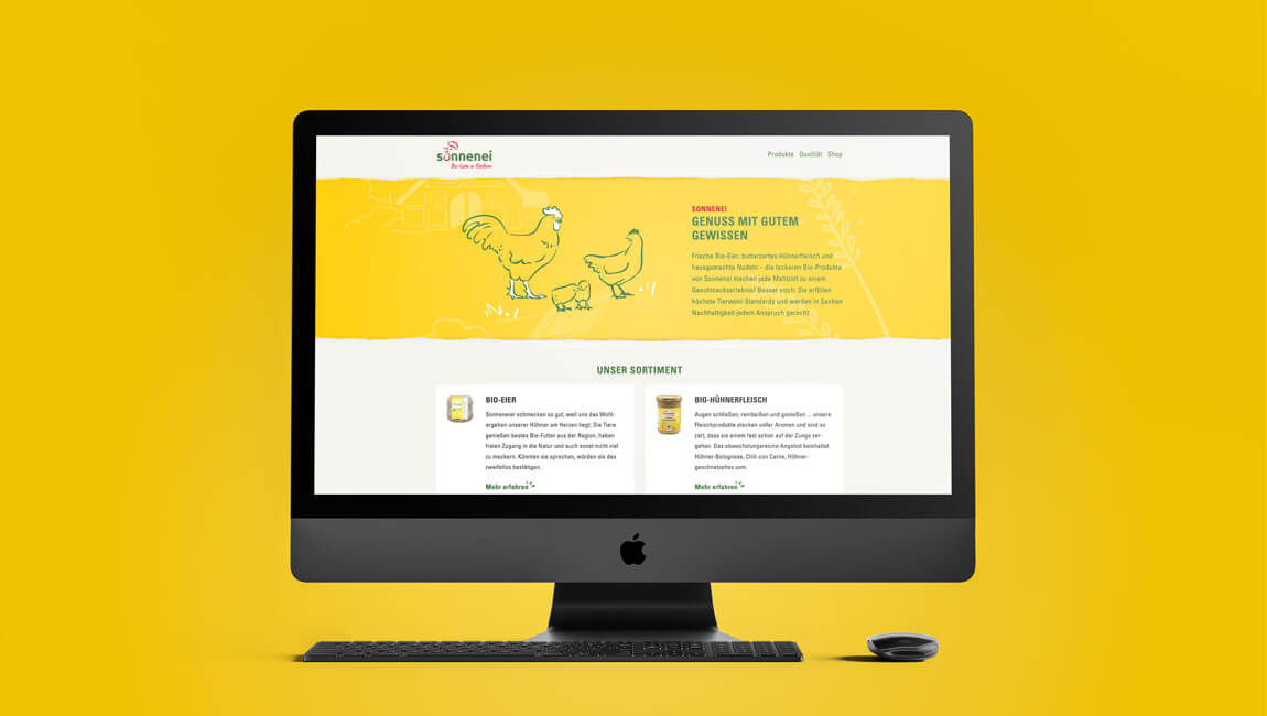 Sonnenei-Website