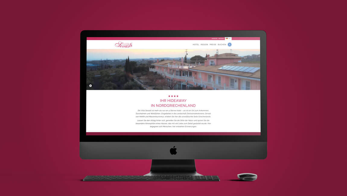 Villa Sevasti-Website