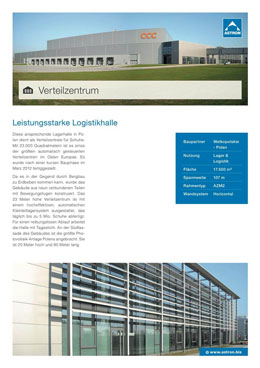 Infoblatt eines Astron-Referenzgebäudes | Fachwerk Media